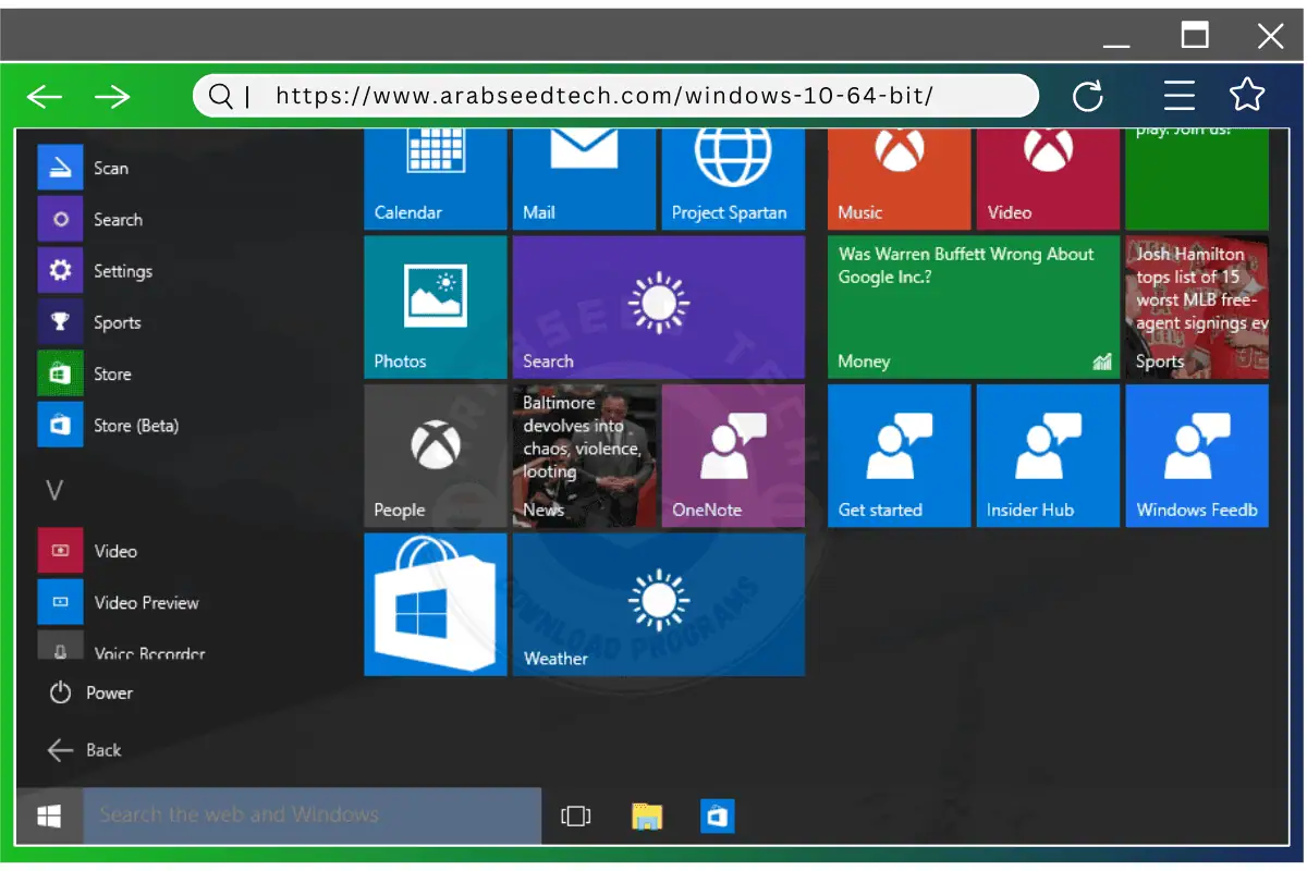 شاشة متجر Microsoft لنظام التشغيل تحميل ويندوز 10 تسلط الضوء على التطبيقات والألعاب المتنوعة المتاحة للمستخدمين للتصفح والتثبيت