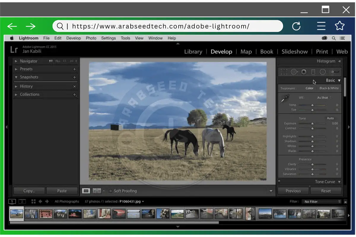تحميل لايت روم للكمبيوتر Adobe Lightroom Download