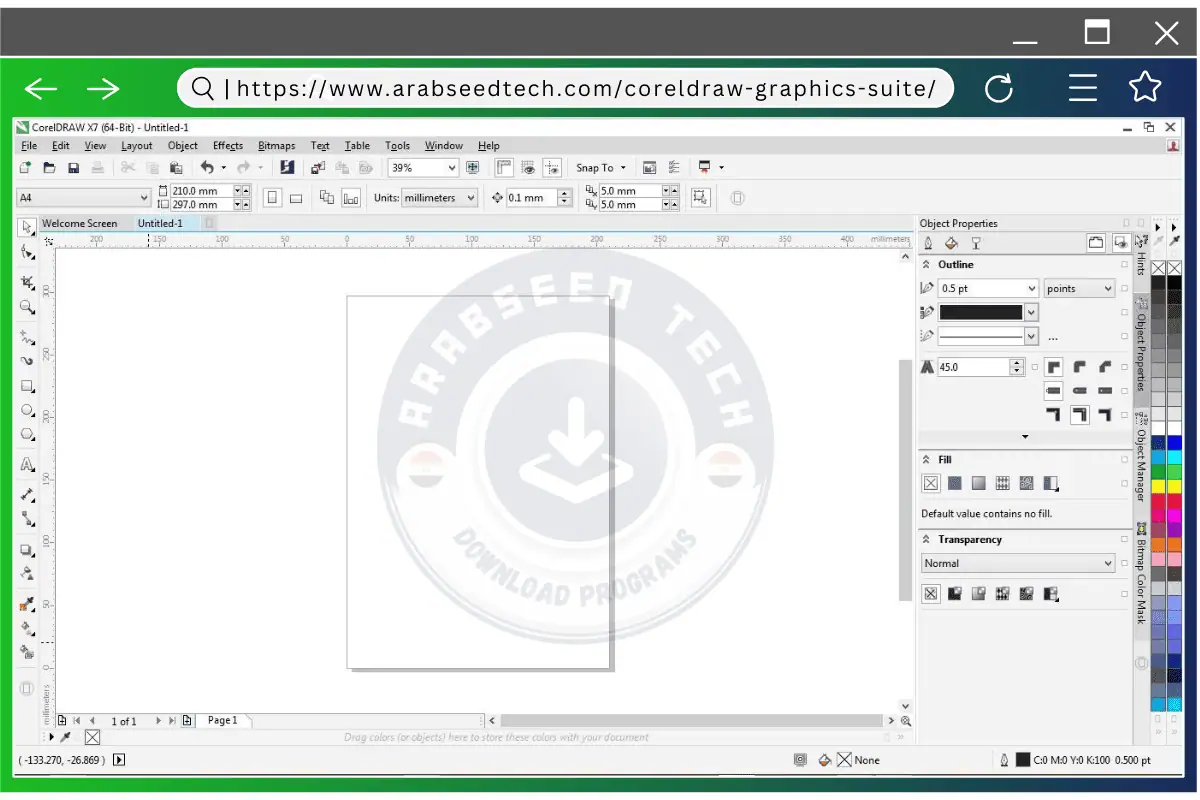 تحميل برنامج كورل درو 10 عربي CorelDraw Download