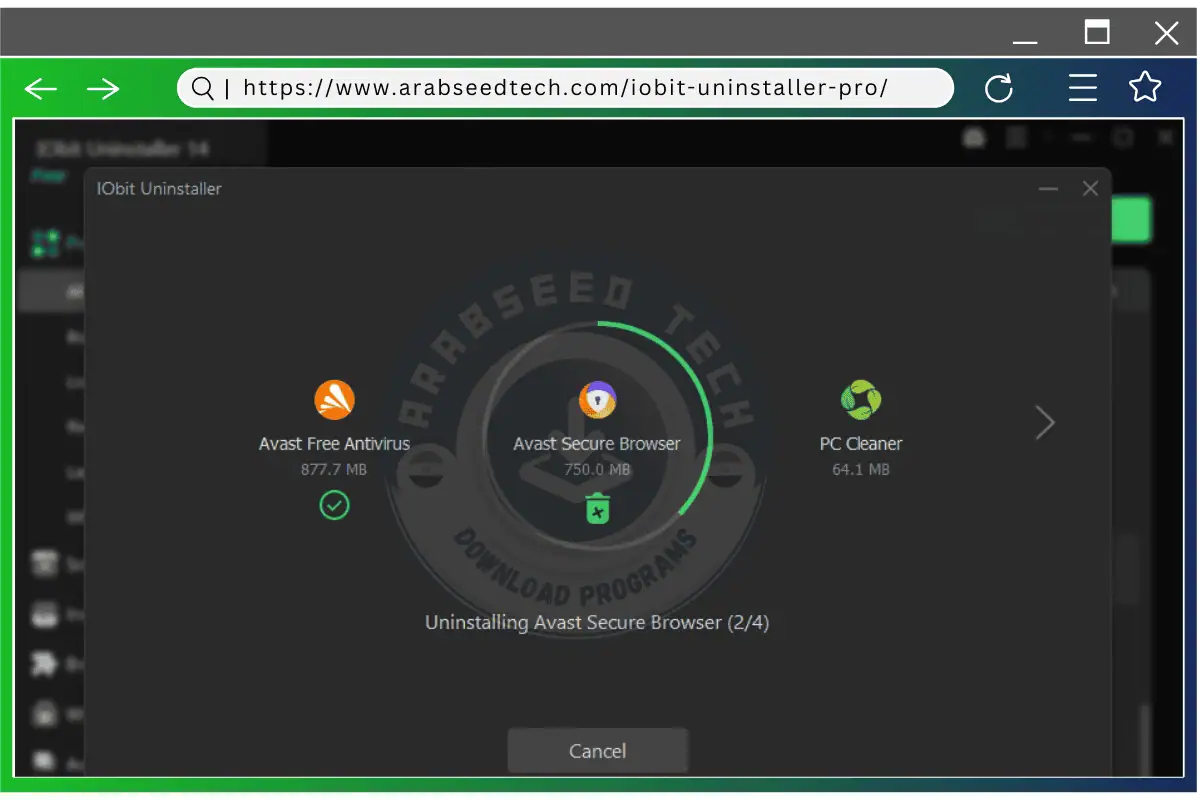 تحميل برنامج Iobit Uninstaller Pro