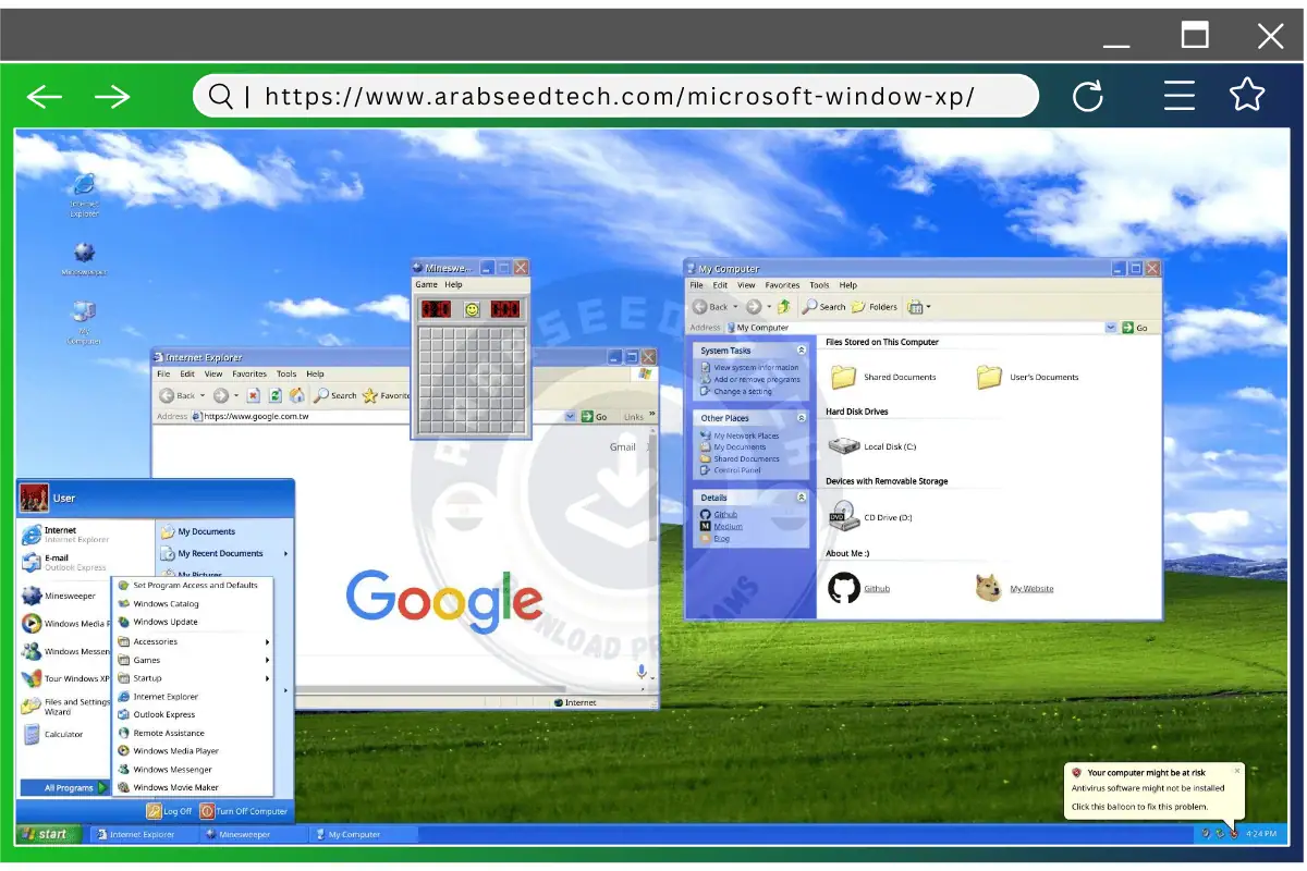 تحميل ويندوز Xp بصيغة iso مجانا