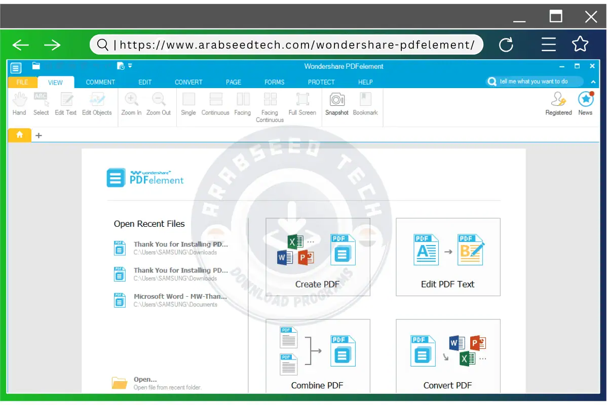 Wondershare PDFelement for PC