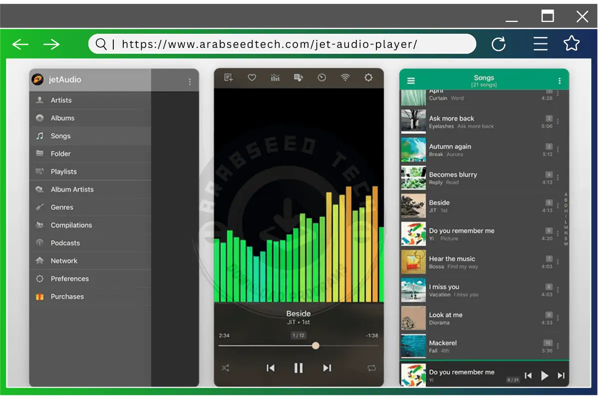 تحميل برنامج جيت اوديو بلاير