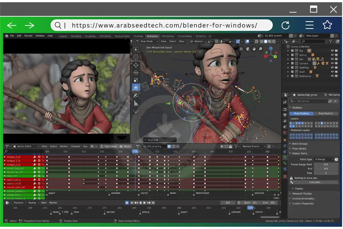 تحميل برنامج Blender