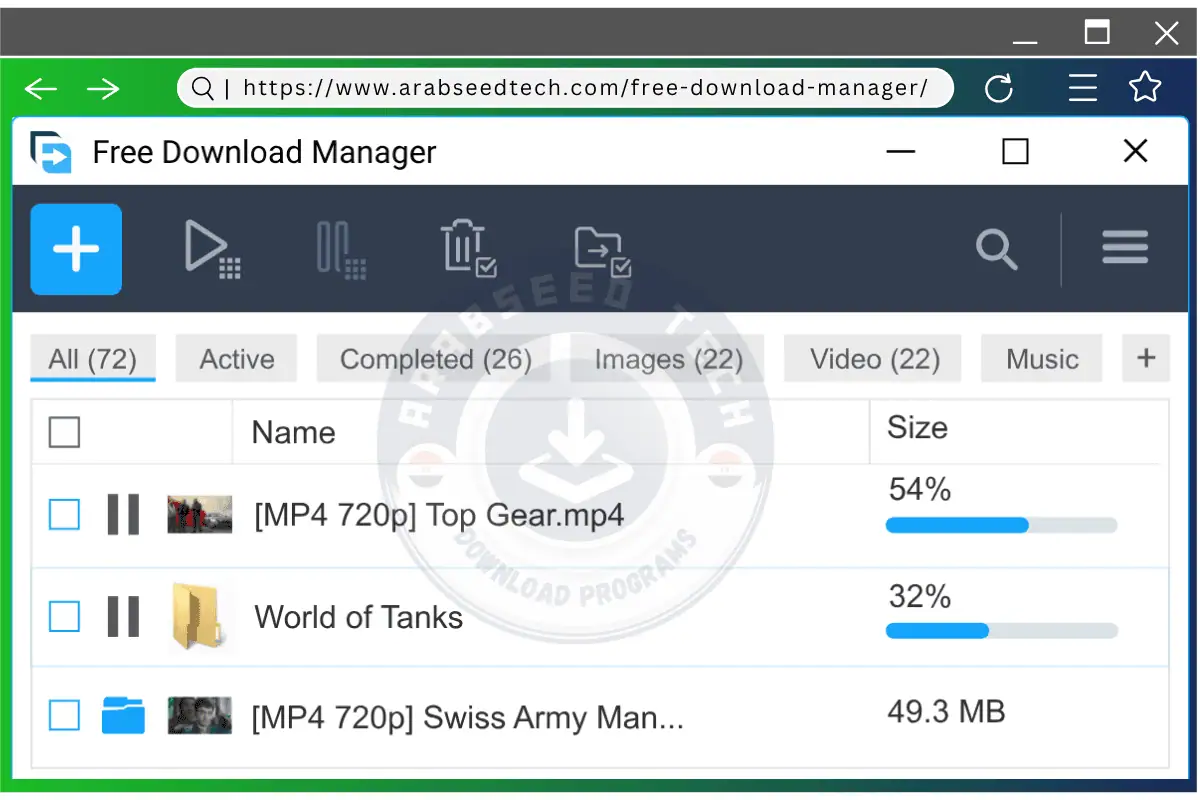 تحميل فري داونلود مانجر