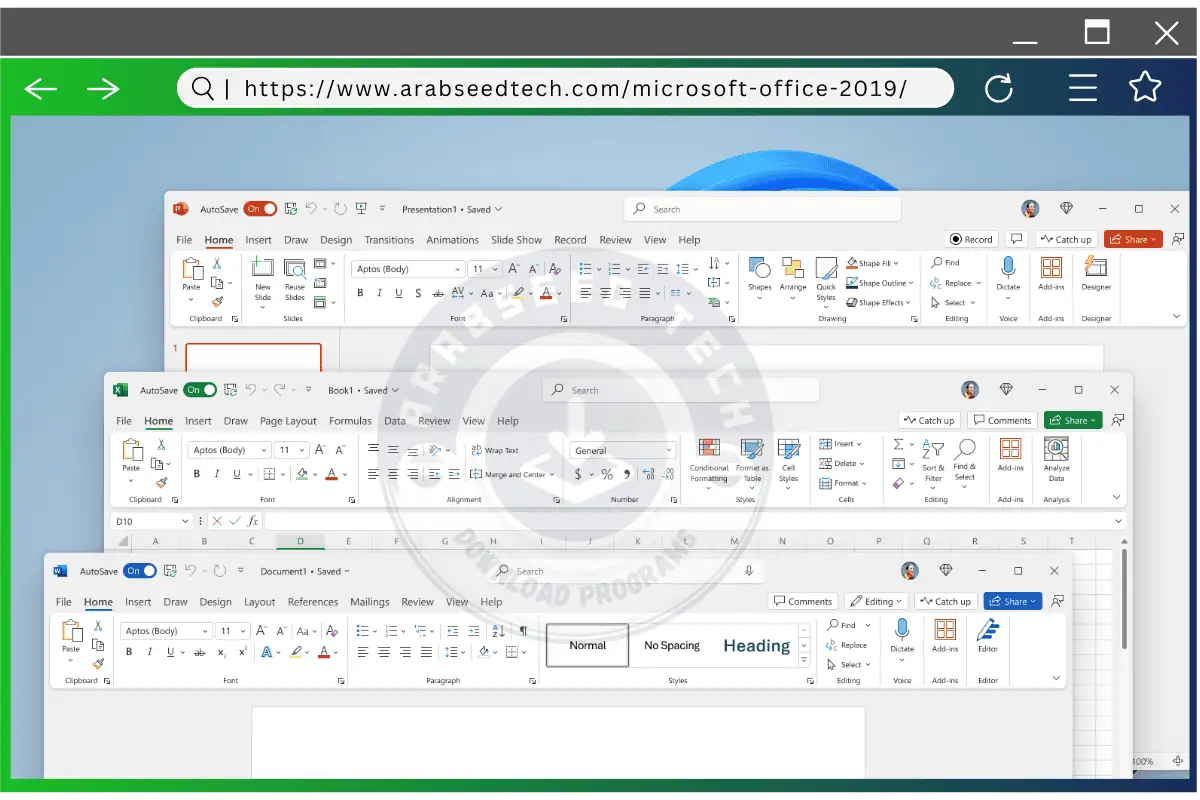 تحميل مايكروسوفت اوفيس 2019