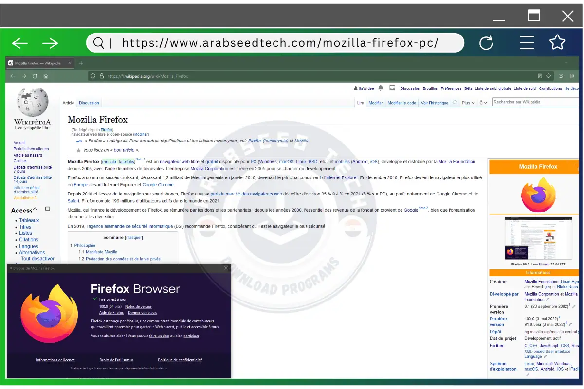 تحميل فايرفوكس عربي للكمبيوتر