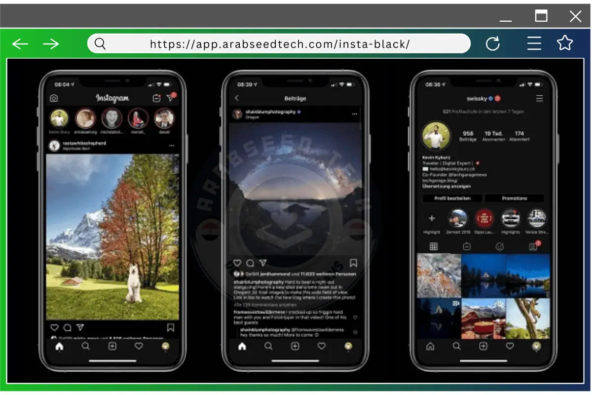 تنزيل انستقرام بلس الاسود مهكر الكمبيوتر من ميديا فاير 2026