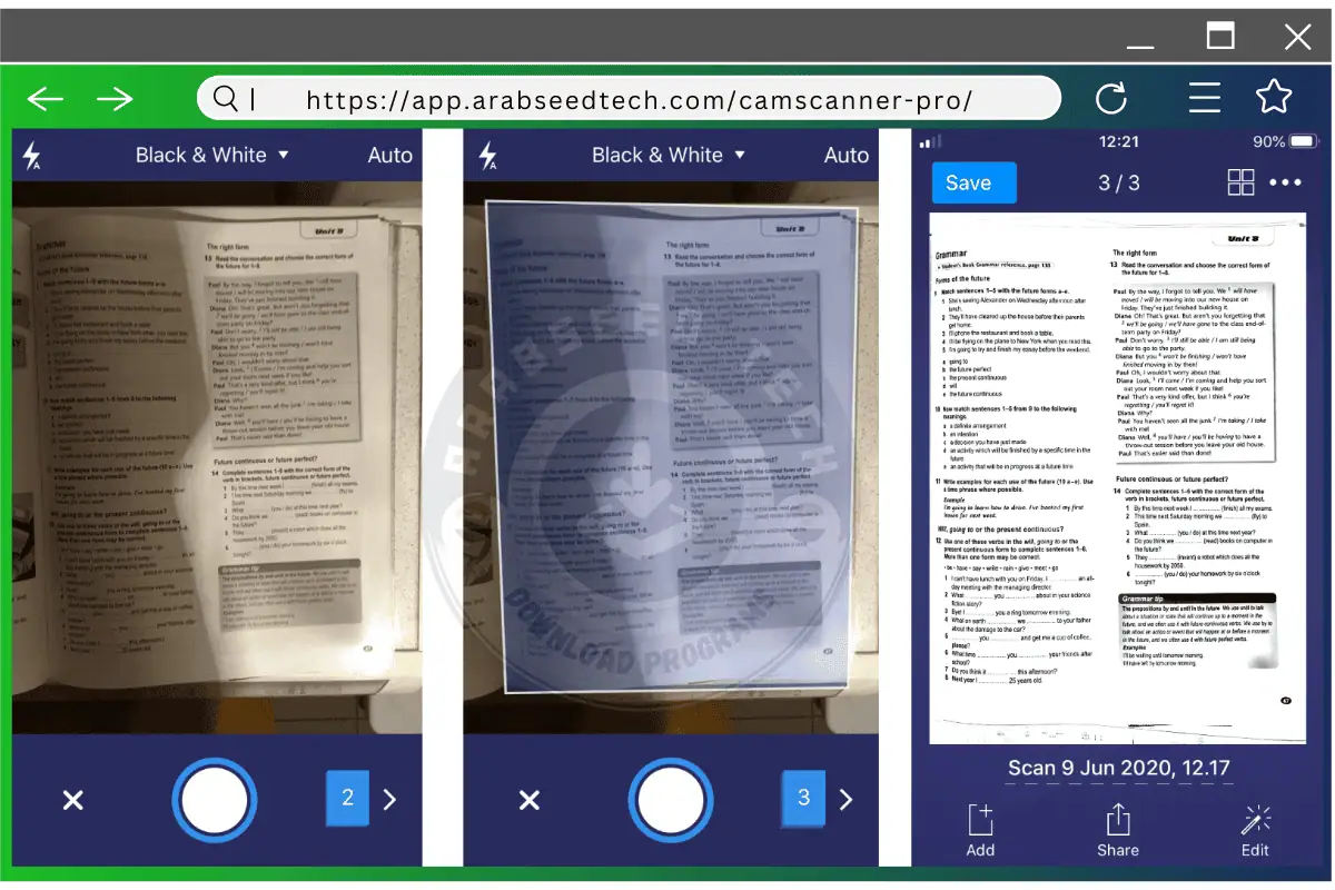 تطبيق CamScanner مهكر اخر اصدار للكمبيوتر من موقع ميديافاير 2026